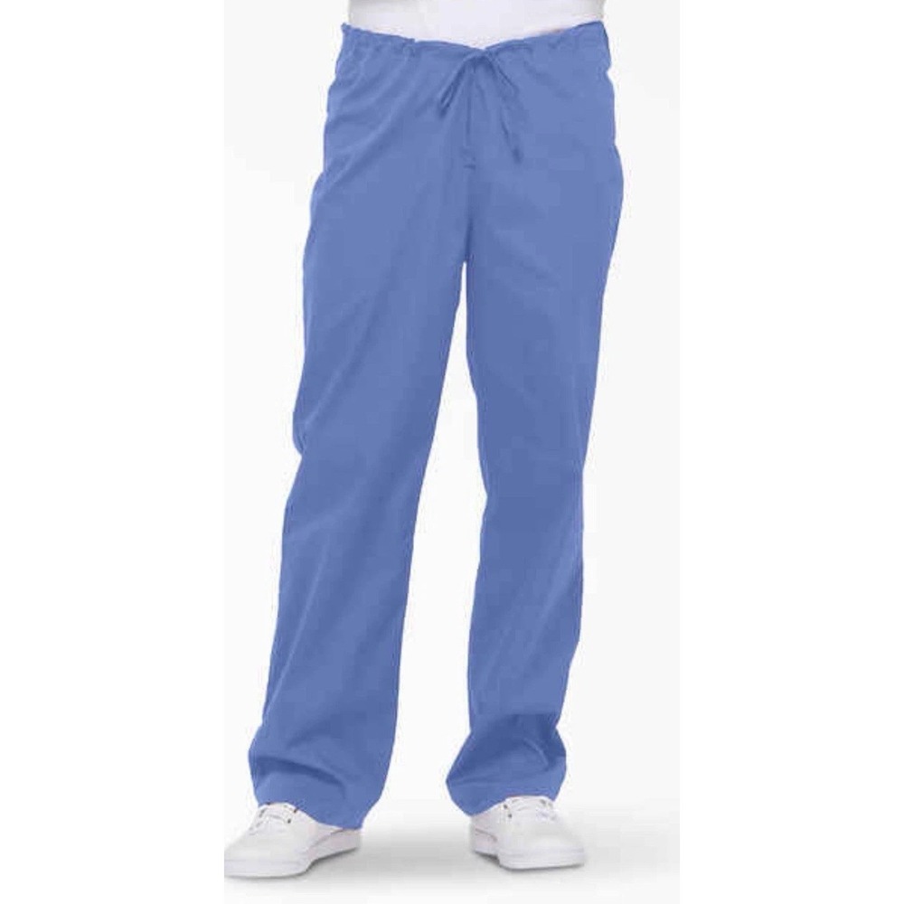 Dickies Unisex Everyday Scrubs Drawstring XL Tall Ceil Blue Pant NWT 83006T CIWZ